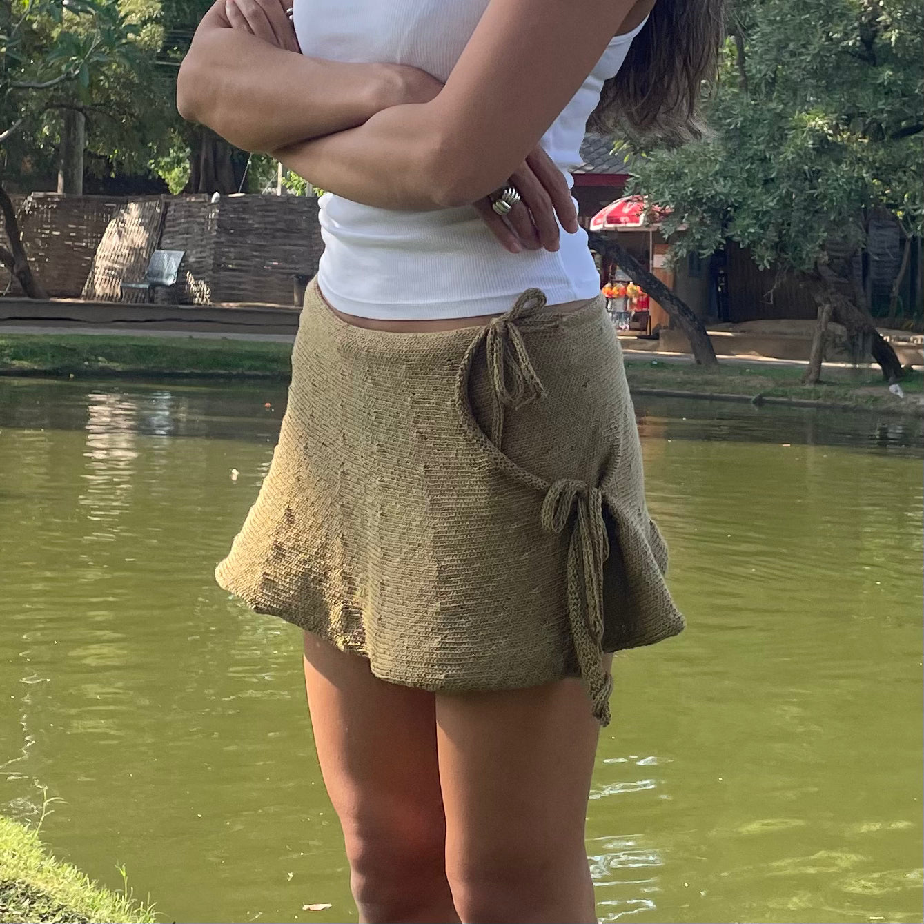 LOLA WRAP SKIRT